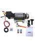 Winche Gorilla Force 9.500 libras 12v control remoto manual e inalámbrico