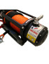 Winche Gorilla Force 9.500 libras 12v control remoto manual e inalámbrico