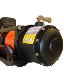 Winche Gorilla Force 9.500 libras 12v control remoto manual e inalámbrico