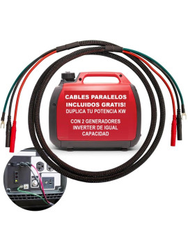 Generador Inverter Gasolina 5500w G-Force Encendido Eléctrico , Manual y Control