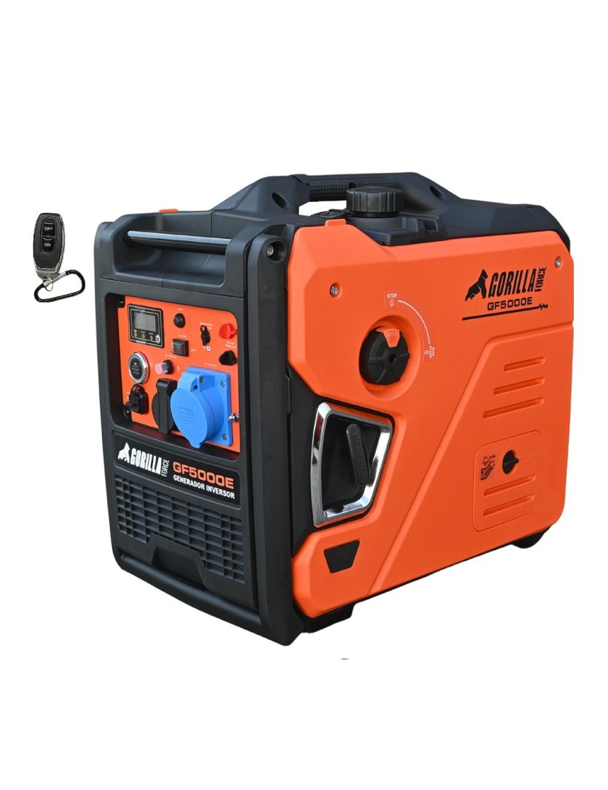 Generador Inverter Gasolina 5500w G-Force Encendido Eléctrico , Manual y Control