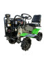 Motocultivador Full Diesel 4WD 15 Hp 532cc Otaru incluye Carro Trailer