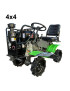 Motocultivador Full Diesel 4WD 15 Hp 532cc Otaru incluye Carro Trailer