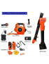Grúa Giratoria 1000KG G-Force Winche portátil con batería litio (piola acero)