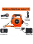 Grúa Giratoria 1000KG G-Force Winche portátil con batería litio (piola acero)