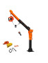 Grúa Giratoria 1000KG G-Force Winche portátil con batería litio (piola acero)