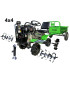 Motocultivador Full Diesel 4WD 15 Hp 532cc Otaru incluye Carro Trailer
