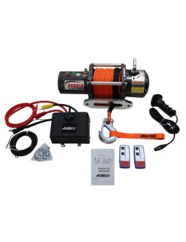Winche G-Force 6.000 libras 12v Heavy Dutty control remoto manual e inalámbrico