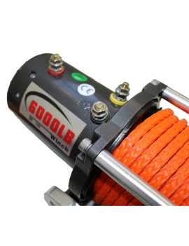 Winche G-Force 6.000 libras 12v Heavy Dutty control remoto manual e inalámbrico
