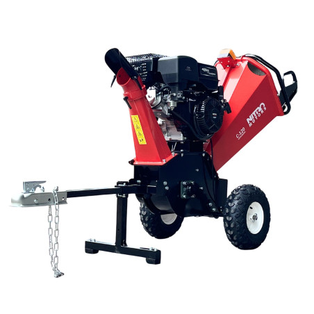 Chipeadora a Gasolina 15hp 4T ajustable 4.8" 120mm partida Eléctrica y Manual Nitro