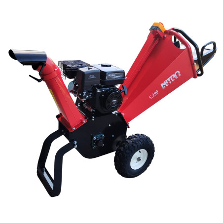 Chipeadora a Gasolina 7hp 4T ajustable 4" 100mm partida Manual Nitro