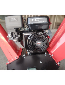 Chipeadora a Gasolina 7hp 4T ajustable 4" 100mm partida Manual Nitro