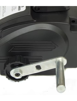 Winche Eléctrico Portátil 3.000 libras 12v Piola Sintética desmontable y control remoto