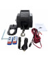 Winche Eléctrico Portátil 3.000 libras 12v Piola Sintética desmontable y control remoto