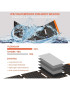 FlexSolar Panel Solar Cargador Plegable de 20 W USB-A USB-C Portátil de Emergencia Monocristalino Impermeable