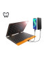 FlexSolar Panel Solar Cargador Plegable de 20 W USB-A USB-C Portátil de Emergencia Monocristalino Impermeable