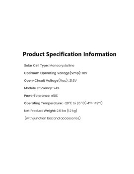 FlexSolar Panel Solar Cargador Plegable de 60 W USB-A USB-C CC y DC 20-28V Portátil de Emergencia Monocristalino Impermeable