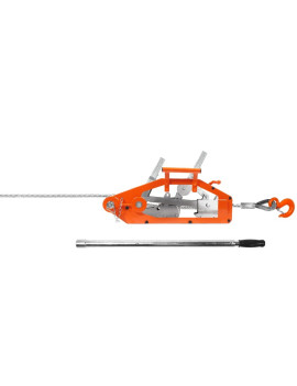 Toyo-Intl Japan Tecle Tirfor 0.8 ton 20 metros profesional aluminio reforzado caja madera