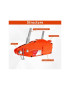 Toyo-Intl Japan Tecle Tirfor 0.8 ton 20 metros profesional aluminio reforzado caja madera