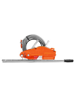 Toyo-Intl Japan Tecle Tirfor 0.8 ton 20 metros profesional aluminio reforzado caja madera