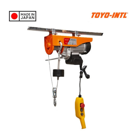 Toyo-Intl Japan Tecle Portátil 1200 kg Izaje control remoto 1900w 220v certificado