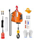 Toyo-Intl Japan Tecle Portátil 500 kg control remoto inalámbrico 1500w 220v y accesorios
