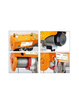 Toyo-Intl Japan Tecle Portátil 1200 kg Izaje control remoto carro guía eléctrico 1900w 220v certificado