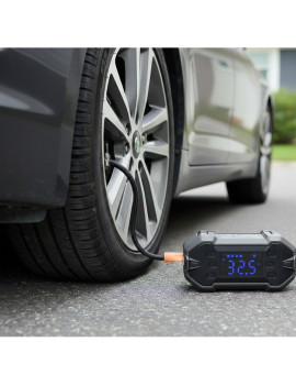 Partidor Arrancador de Baterías 3000A y Compresor 12V con Linterna y Power Bank G-FORCE