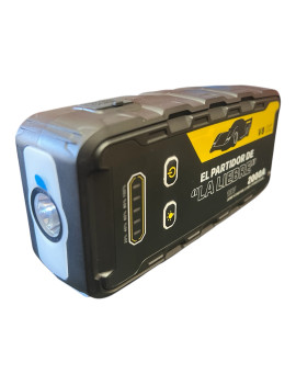 Partidor Arrancador de Baterías 2000A 12V con Linterna y Power Bank