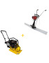 PACK - Placa Compactadora Lifan 10,5KN + Regla Vibradora 2 Metros