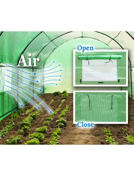 Invernadero de 96 metros cuadrados