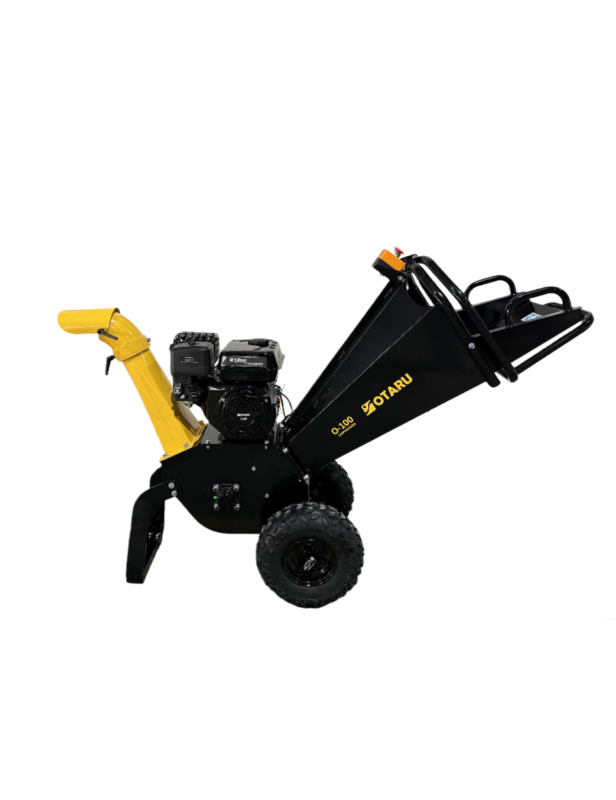 Chipeadora a Gasolina 7hp 4T ajustable 4" 100mm partida Manual OTARU