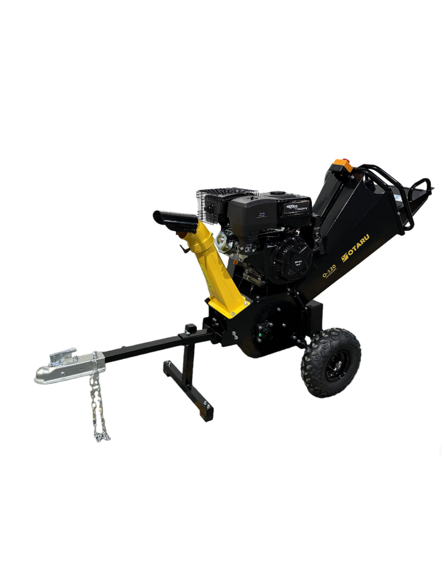 Chipeadora a Gasolina 15hp 4T ajustable 4.8" 120mm partida Eléctrica y Manual OTARU