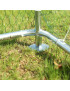Gallinero Acero Galvanizado 300x200x195cm (6m2) escalera