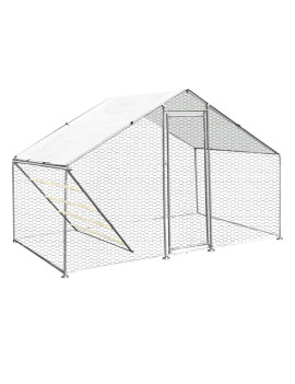 Gallinero Acero Galvanizado 300x200x195cm (6m2) escalera