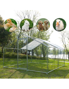 Gallinero Acero Galvanizado 400x300x195cm (12m2)