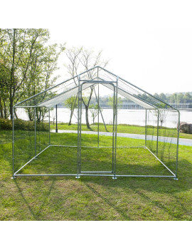 Gallinero Acero Galvanizado 400x300x195cm (12m2)