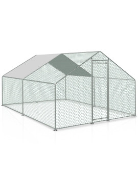 Gallinero Acero Galvanizado 400x300x195cm (12m2)