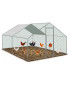 Gallinero Acero Galvanizado 400x300x195cm (12m2)