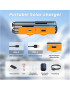 FlexSolar MINI Panel Solar Cargador Plegable de 36W USB-A USB-C Portátil de Emergencia Monocristalino Impermeable