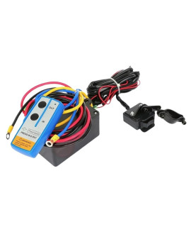 Winche Gorilla Force 3.500 libras 12v piola acero control remoto manual e inalámbrico