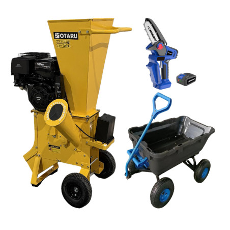 Chipeadora a Gasolina 15hp Pack Full