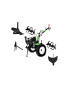 Motocultivador Diesel 11 hp Aro 12 Otaru PRO FULL