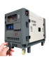 Generador Diesel 15KVA Cerrado 220v Monofásico 2 Cilindros en V con Ruedas Otaru