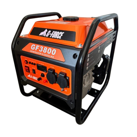 Generador Inverter Open Gasolina 3800w G-Force Encendido Manual