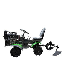 Motocultivador Ultra Diesel 4WD 15 Hp 532cc Otaru incluye Carro Trailer