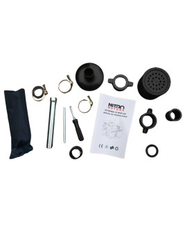 Motobomba 1.5 Pulgadas 105cc 3HP 4 Tiempos Nitro con accesorios