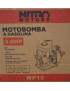 Motobomba 1.5 Pulgadas 105cc 3HP 4 Tiempos Nitro con accesorios