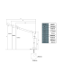 Grúa Giratoria 400KG Extensible G-Force Winche portátil con batería litio (piola sintética)