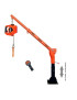 Grúa Giratoria 400KG Extensible G-Force Winche portátil con batería litio (piola sintética)